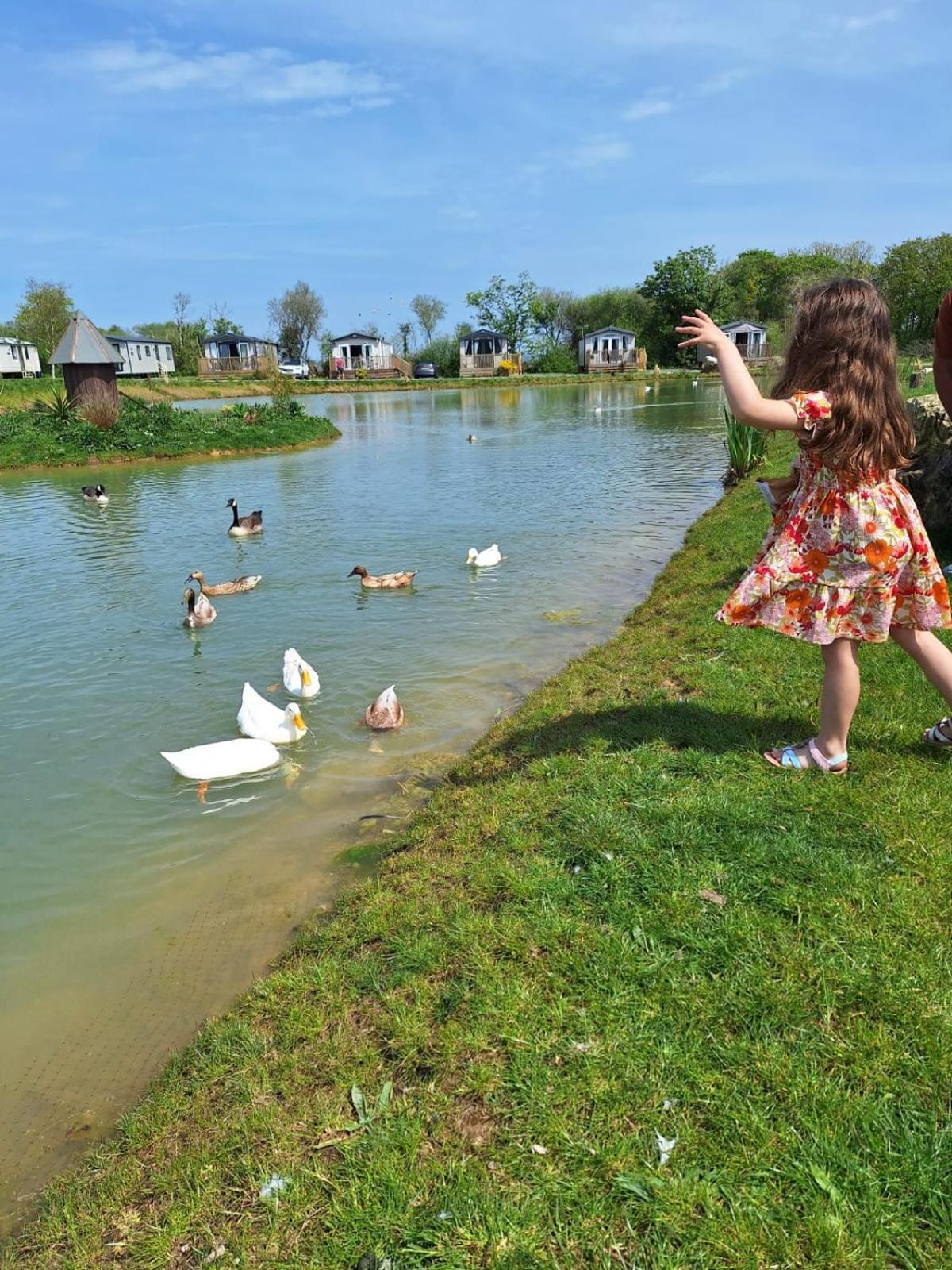 Beautiful 2 Bedroom Caravan, Holiday Park Tenby Saint Florence 外观 照片